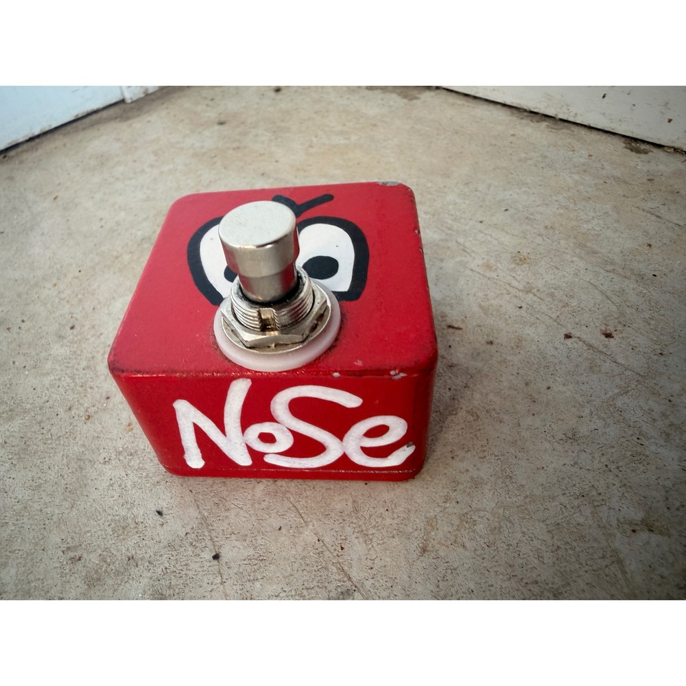 Westminster Effects Nose Pedal Custom Guitar Utility Stompbox Red Hand Painted
